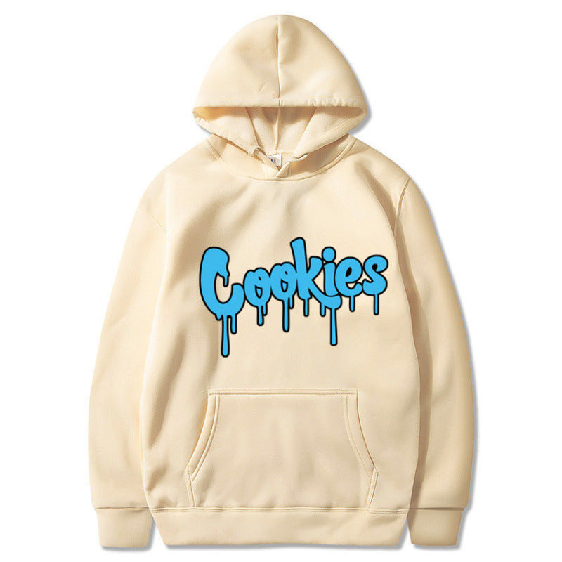 Kvinnors hoodiesweatshirt med modern grafisk tryck och bekväm passform Mirla-Eva Jonsson