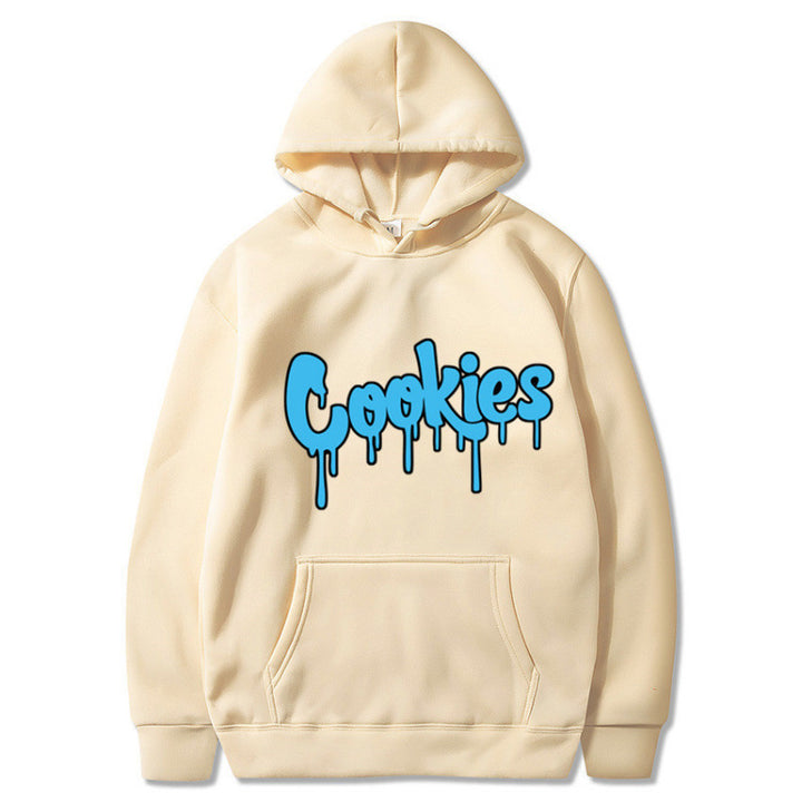 Kvinnors hoodiesweatshirt med modern grafisk tryck och bekväm passform Mirla-Eva Jonsson