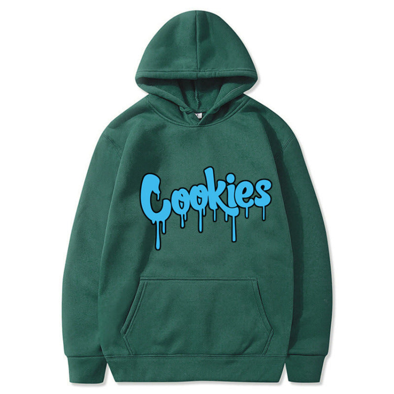 Kvinnors hoodiesweatshirt med modern grafisk tryck och bekväm passform Mirla-Eva Jonsson