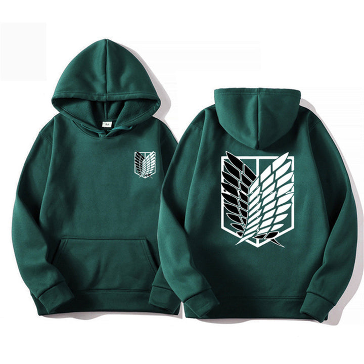 Kvinnors huva sweatshirt med klassisk anime design Mirla-Eva Jonsson