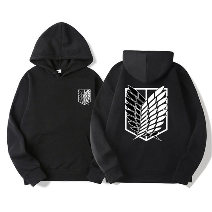 Kvinnors huva sweatshirt med klassisk anime design Mirla-Eva Jonsson