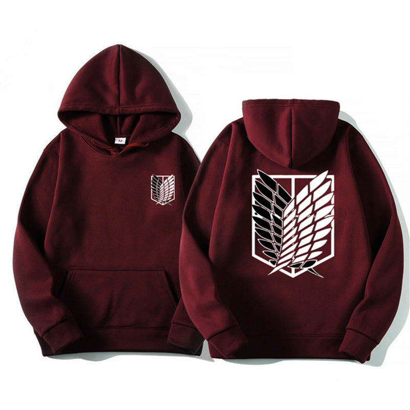 Kvinnors huva sweatshirt med klassisk anime design Mirla-Eva Jonsson