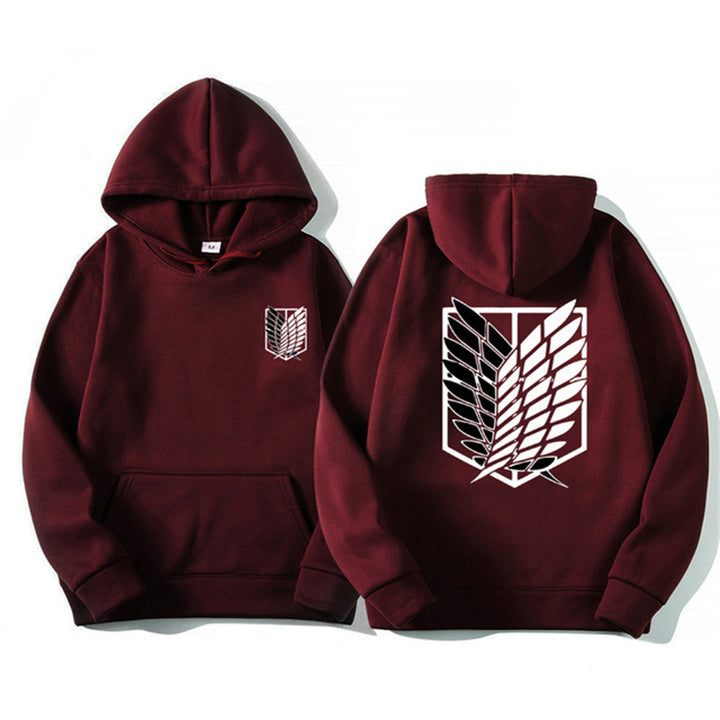 Kvinnors huva sweatshirt med klassisk anime design Mirla-Eva Jonsson