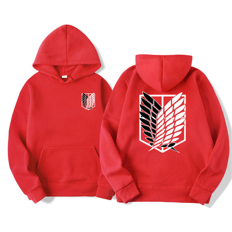 Kvinnors huva sweatshirt med klassisk anime design Mirla-Eva Jonsson