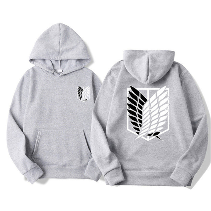Kvinnors huva sweatshirt med klassisk anime design Mirla-Eva Jonsson