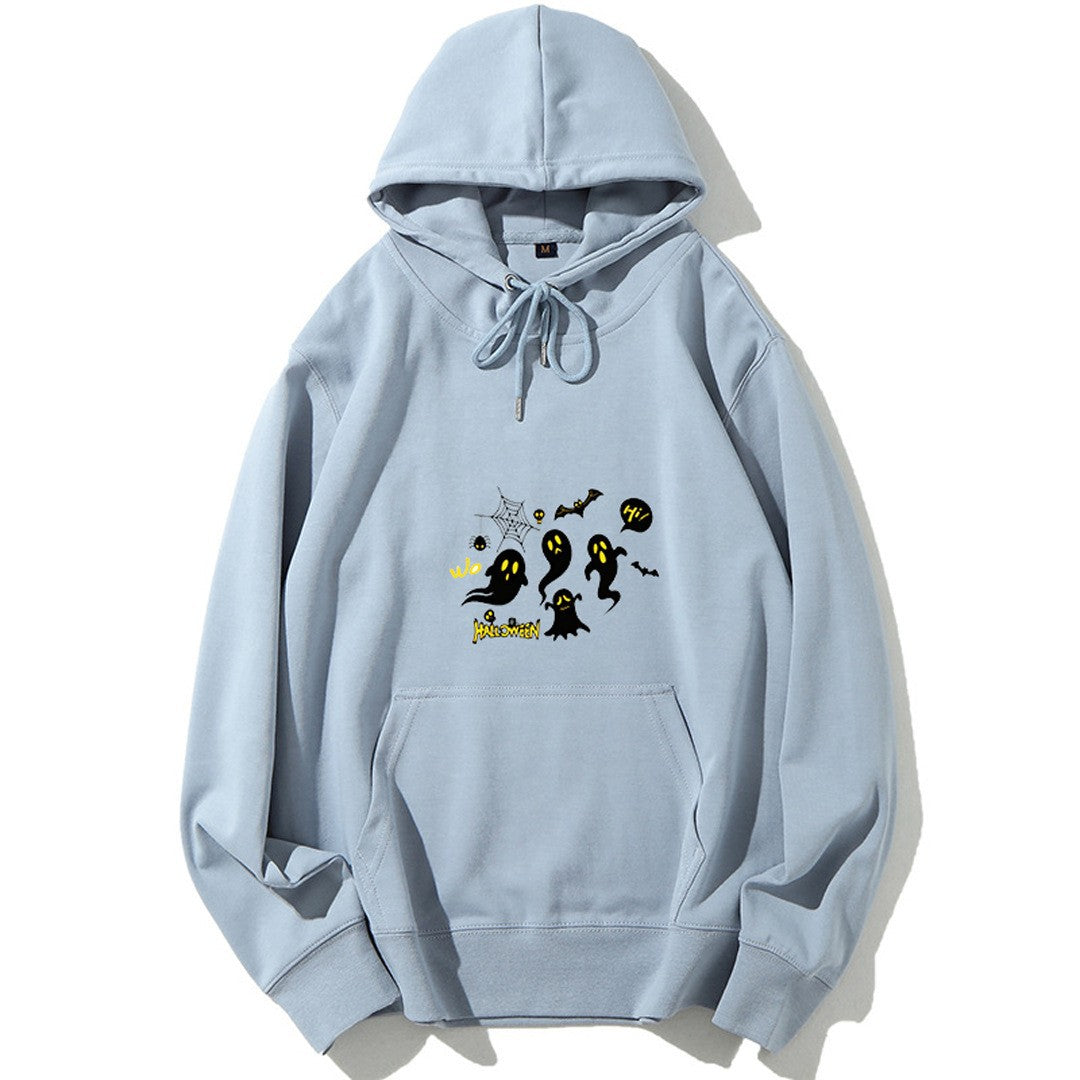 Kvinnors huvtröja med festligt Halloween-motiv Mirla-Eva Jonsson