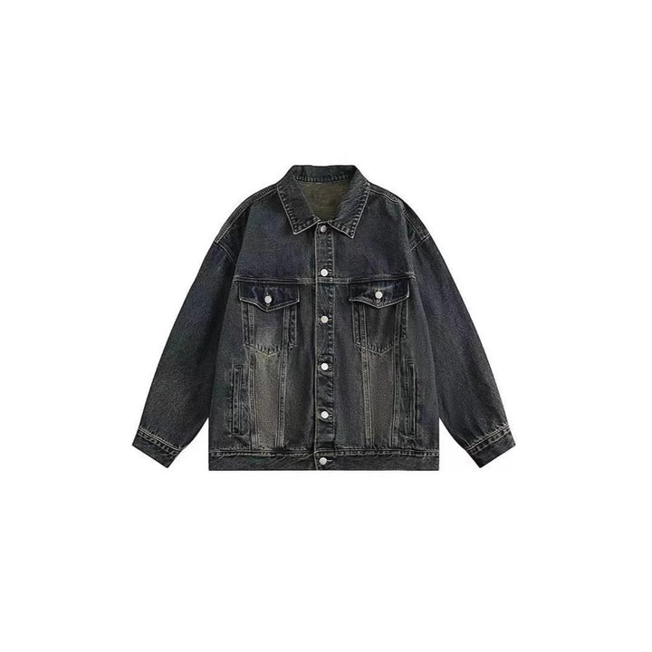 Kvinnors jeansjacka med vintage tvätt och praktiska fickor Mirla-Eva Jonsson