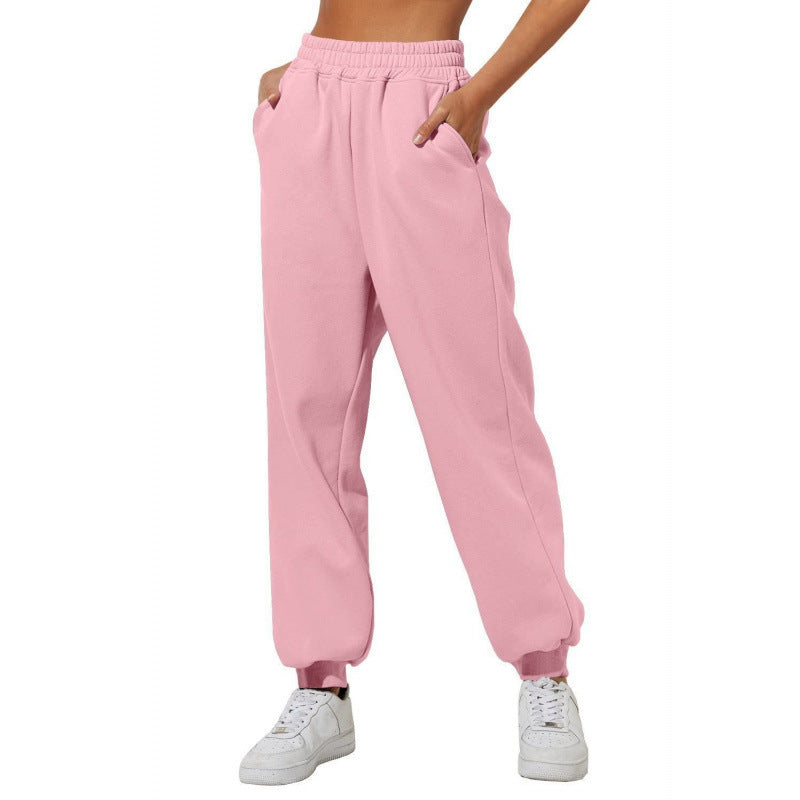 Kvinnors joggingbyxor med elastisk midja och sidofickor Mirla-Eva Jonsson
