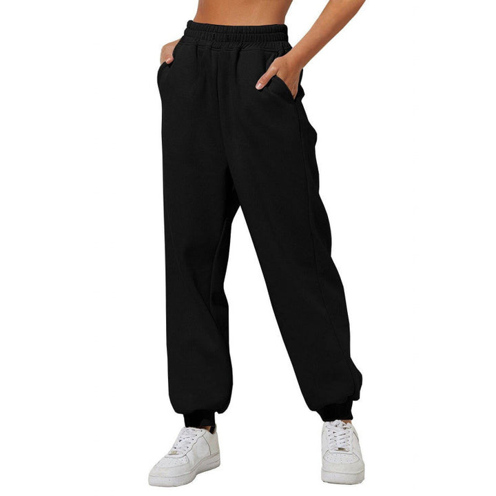 Kvinnors joggingbyxor med elastisk midja och sidofickor Mirla-Eva Jonsson