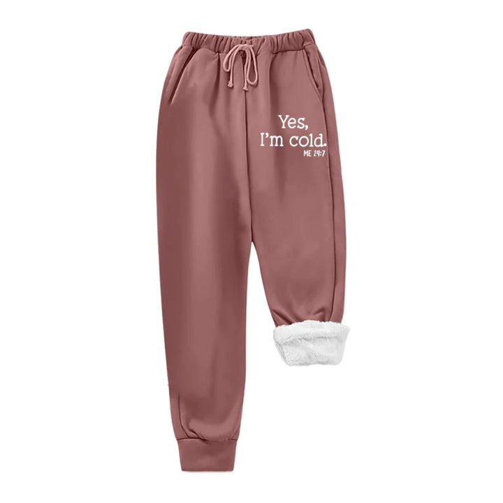Kvinnors joggingsbyxor med fluffig innervärme Mirla-Eva Jonsson