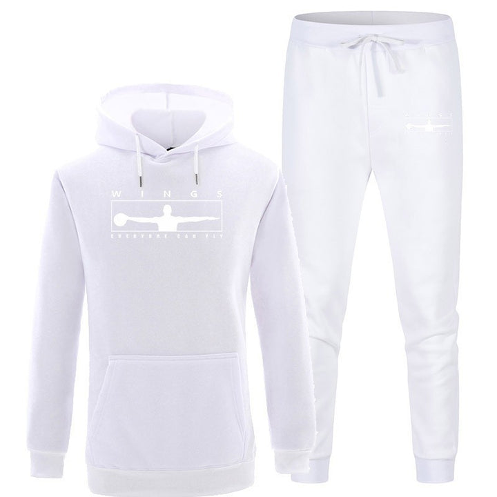Kvinnors joggingset med modern logotyp och bekväma kängurufickor Mirla-Eva Jonsson