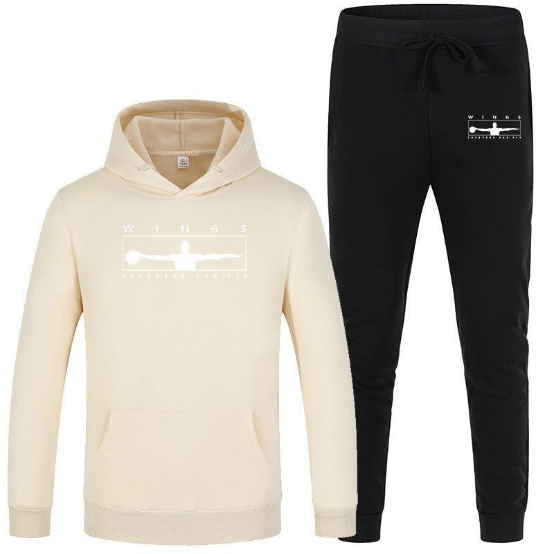 Kvinnors joggingset med modern logotyp och bekväma kängurufickor Mirla-Eva Jonsson