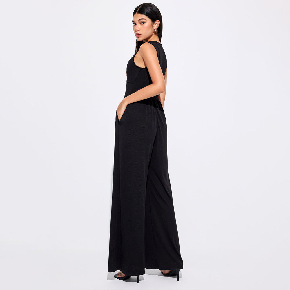 Kvinnors jumpsuit med hög midja och praktiska sidofickor Mirla-Eva Jonsson