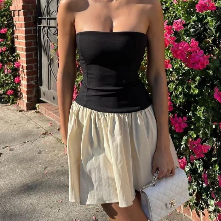 Kvinnors kjol med off-shoulder-design och elastisk midja Mirla-Eva Jonsson