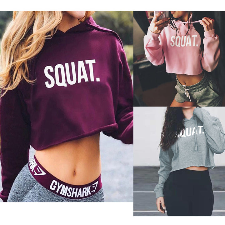 Kvinnors kortärmad hoodie med inspirerande text Mirla-Eva Jonsson