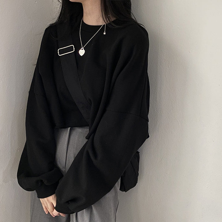 Kvinnors kortärmad sweatshirt Mirla-Eva Jonsson
