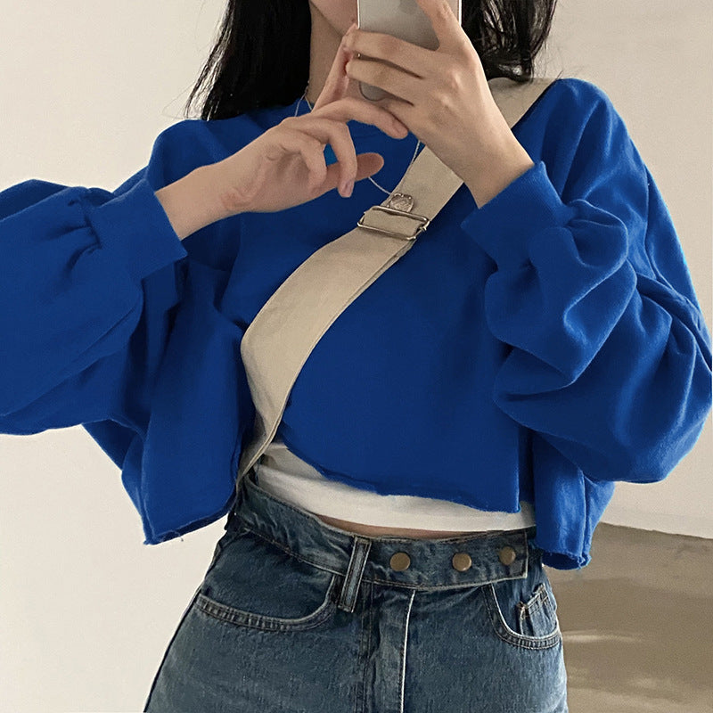 Kvinnors kortärmad sweatshirt Mirla-Eva Jonsson