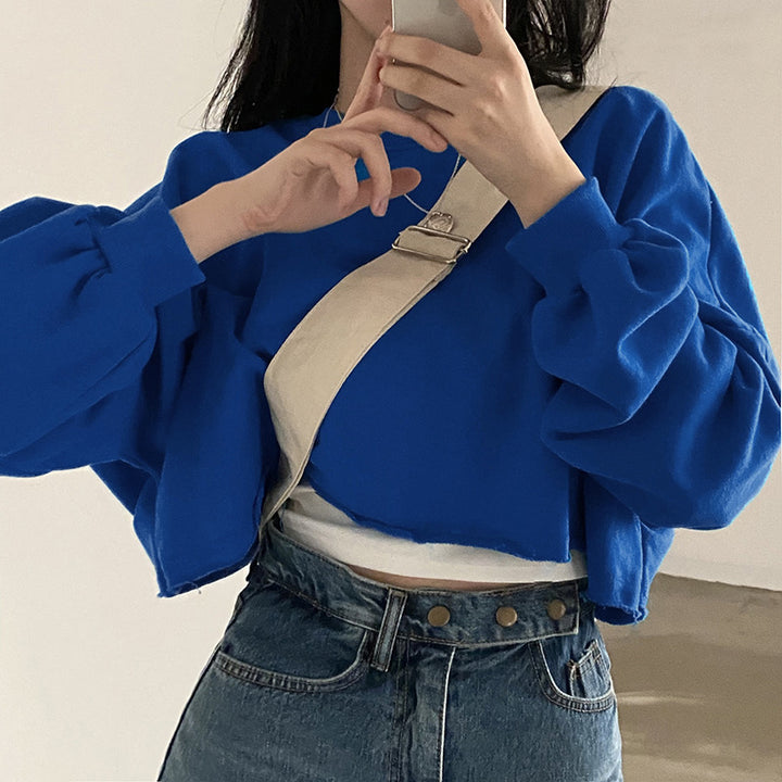Kvinnors kortärmad sweatshirt Mirla-Eva Jonsson