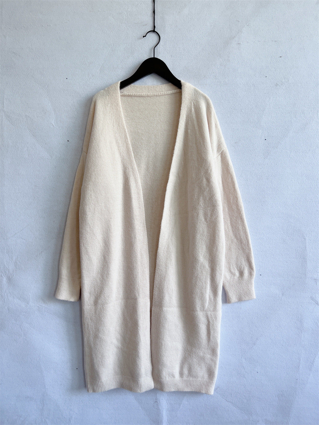 Kvinnors lång stickad cardigan Mirla-Eva Jonsson
