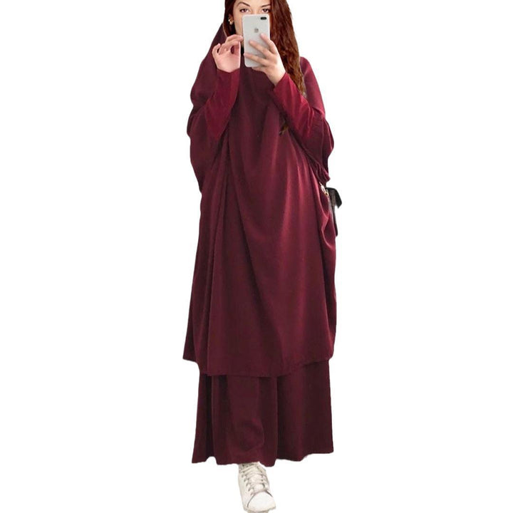 Kvinnors långärmad kaftan med elegant snitt och bred design Mirla-Eva Jonsson