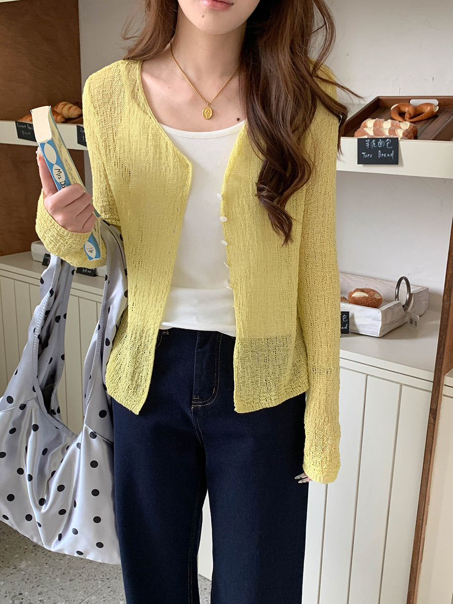 Kvinnors lätta cardigan Mirla-Eva Jonsson