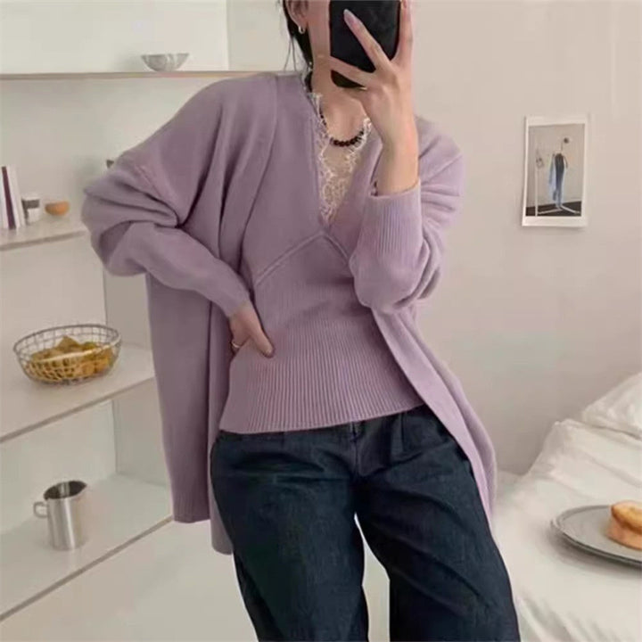 Kvinnors ledig cardigan med en lös passform och bekvämt material Mirla-Eva Jonsson