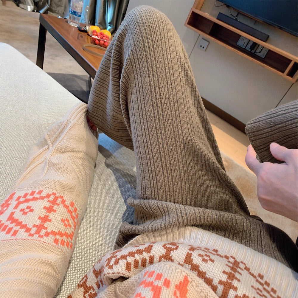 Kvinnors lösa stickade byxor Mirla-Eva Jonsson