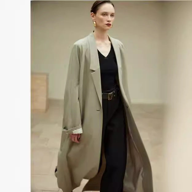 Kvinnors löst fallande oversized kappa Mirla-Eva Jonsson