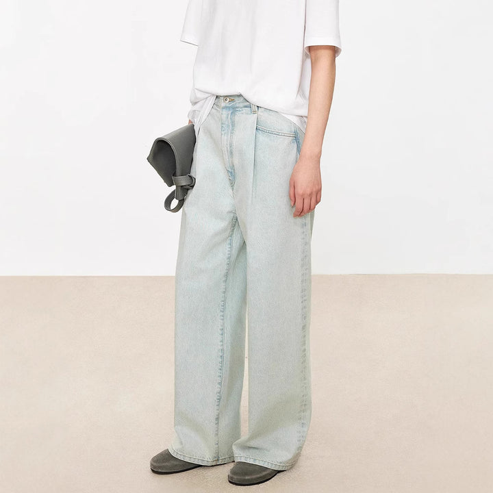 Kvinnors löst sittande mom jeans Mirla-Eva Jonsson