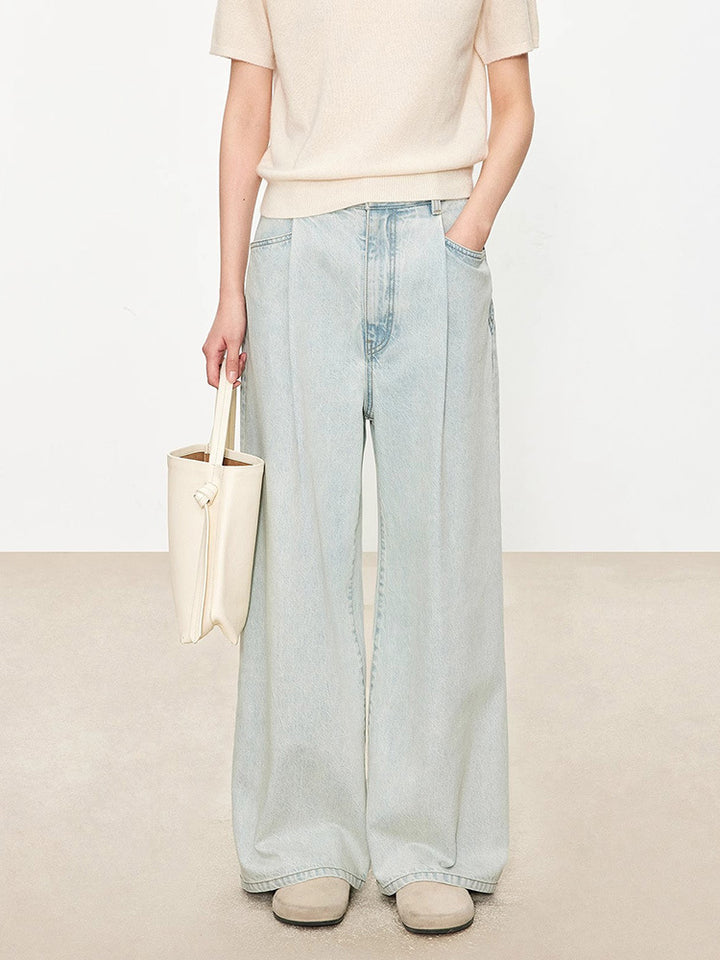 Kvinnors löst sittande mom jeans Mirla-Eva Jonsson