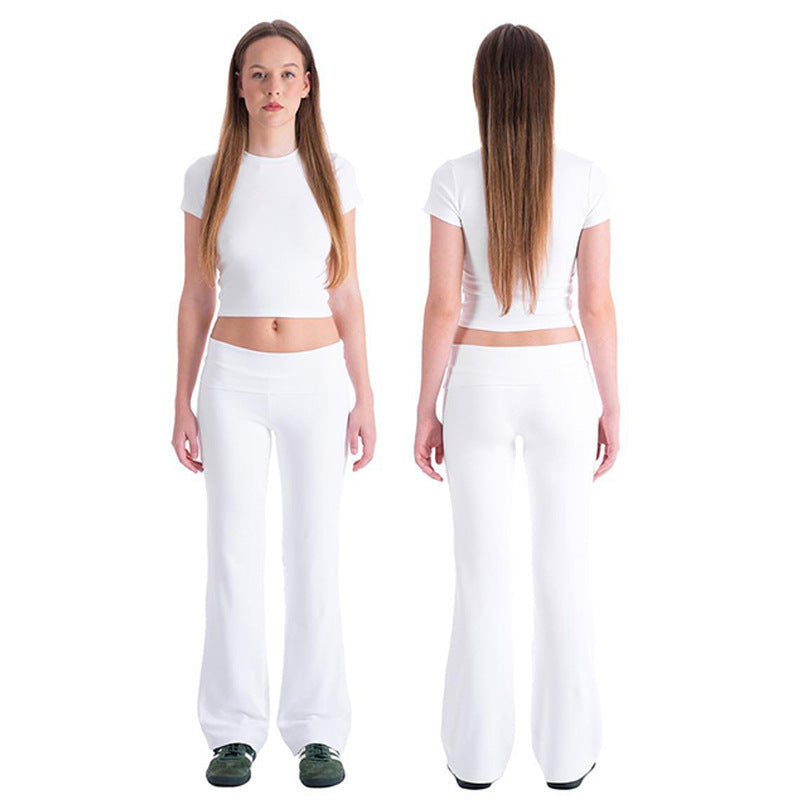 Kvinnors loungewear-set med åtsittande topp och bekväma sweatpants-Eva Jonsson