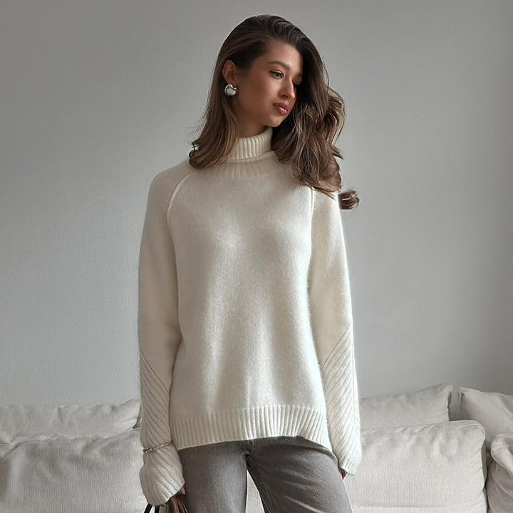 Kvinnors mjuka fleece-tröja med modern skärning och mysigt inre Mirla-Eva Jonsson