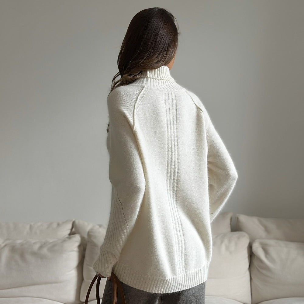 Kvinnors mjuka fleece-tröja med modern skärning och mysigt inre Mirla-Eva Jonsson