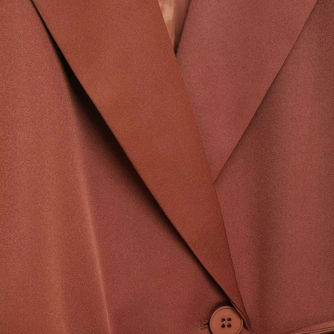 Kvinnors mode blazer jacka med skräddarsydd passform och vida ärmar Mirla-Eva Jonsson
