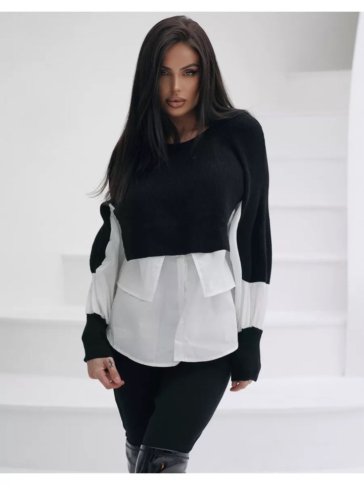 Kvinnors mode kombinerbar tröja Mirla-Eva Jonsson