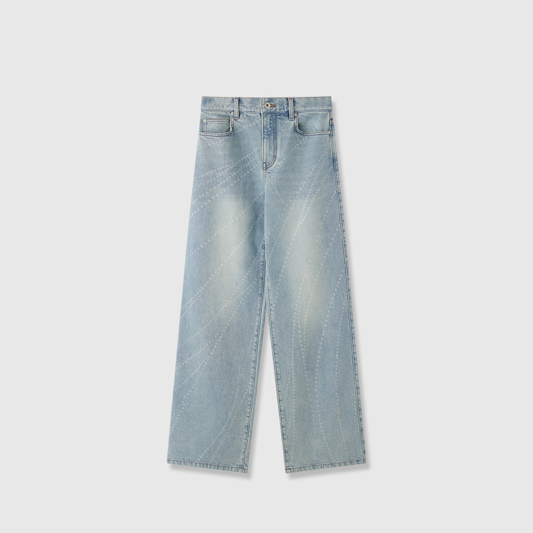 Kvinnors moderna bootcut jeans med hög midja och elegant design Mirla-Eva Jonsson