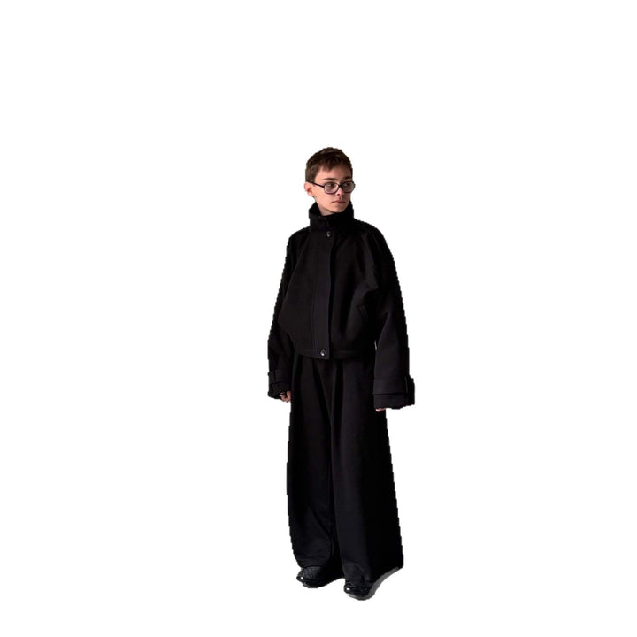 Kvinnors modiga oversized ulljacka Mirla-Eva Jonsson