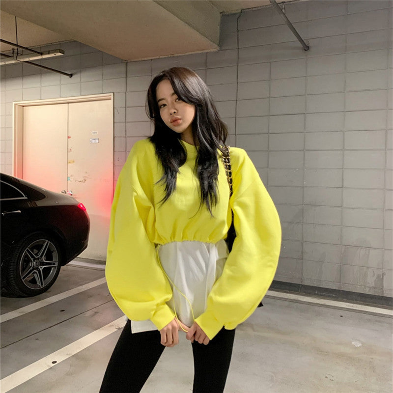 Kvinnors modiga sweatshirt med voluminösa ärmar Mirla-Eva Jonsson