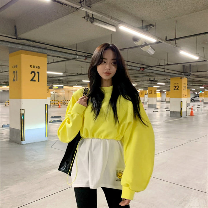 Kvinnors modiga sweatshirt med voluminösa ärmar Mirla-Eva Jonsson
