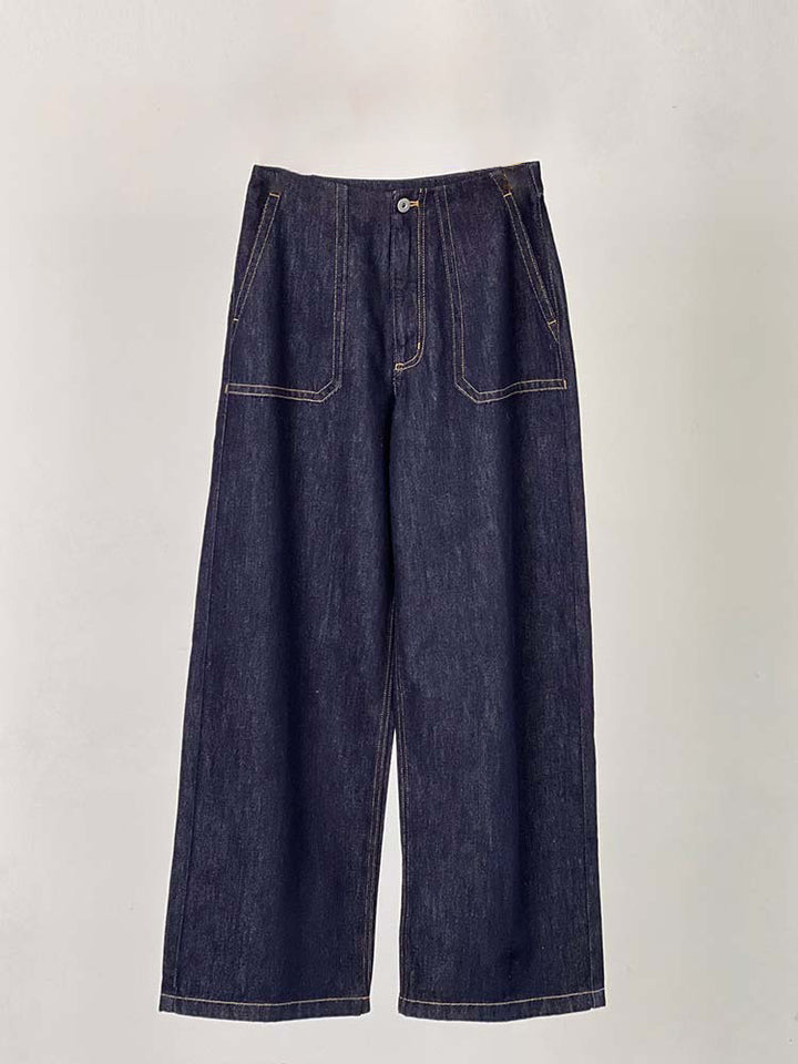Kvinnors modiska jeans med bred skärning och hög midja Mirla-Eva Jonsson