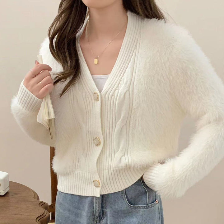 Kvinnors mysiga cardigan Mirla-Eva Jonsson