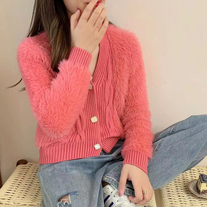 Kvinnors mysiga cardigan Mirla-Eva Jonsson