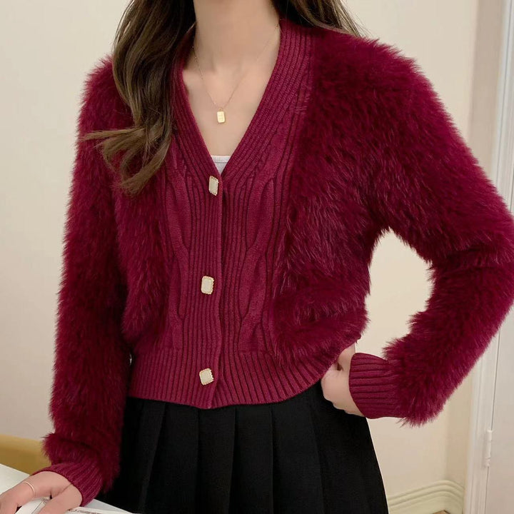 Kvinnors mysiga cardigan Mirla-Eva Jonsson