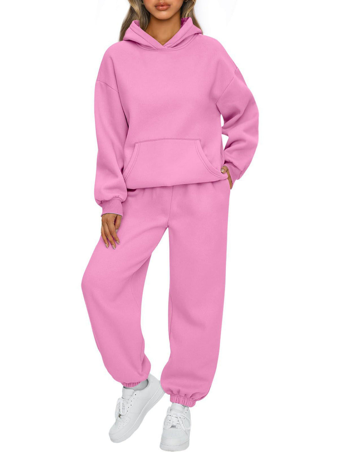 Kvinnors mysiga hooded sweatshirt-set Mirla-Eva Jonsson