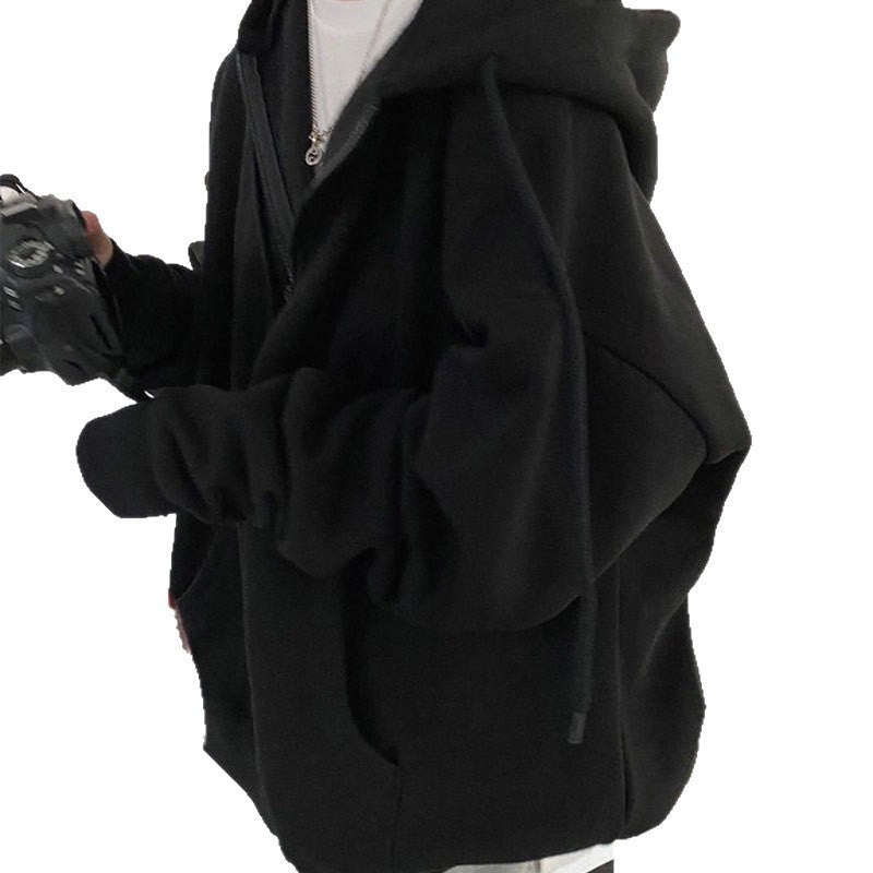Kvinnors mysiga hoodie med dragkedja och huva Mirla-Eva Jonsson