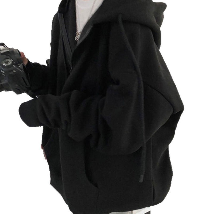 Kvinnors mysiga hoodie med dragkedja och huva Mirla-Eva Jonsson