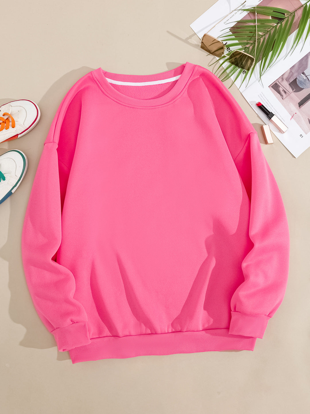 Kvinnors mysiga oversized sweatshirt Mirla-Eva Jonsson