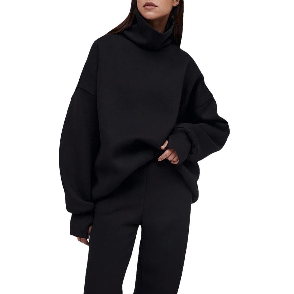 Kvinnors mysiga polotröja med oversized passform Mirla-Eva Jonsson