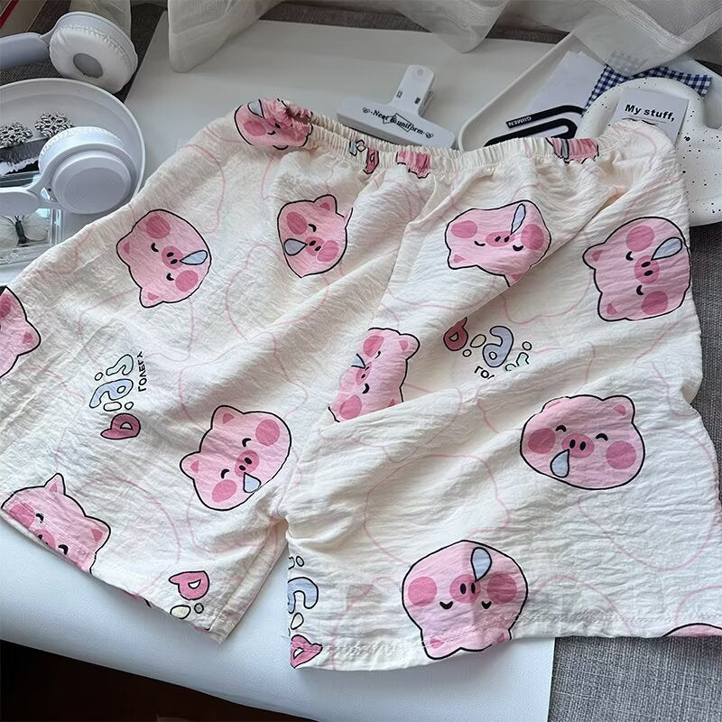 Kvinnors mysiga pyjamas med lekfull design Mirla-Eva Jonsson