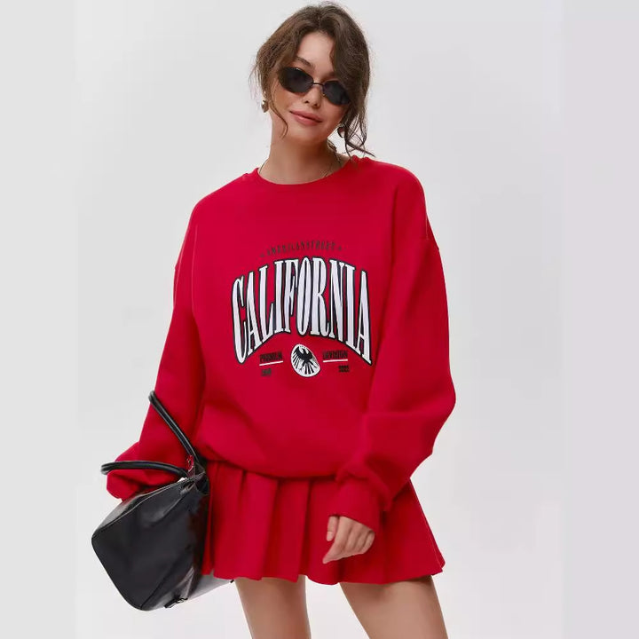 Kvinnors mysiga sweatshirt kjol kombination Mirla-Eva Jonsson